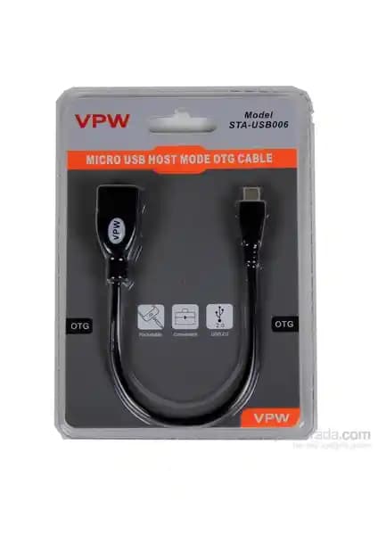 VPW Sta-Usb006 Micro USB OTG Kablo: Yüksek Performanslı ve Dayanıklı Bağlantı Çözümü