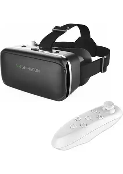 VRBOX VR 3D Sanal Gerçeklik Gözlüğü ve Kontrol Cihazı ile Yenilikçi Eğlence Deneyimi