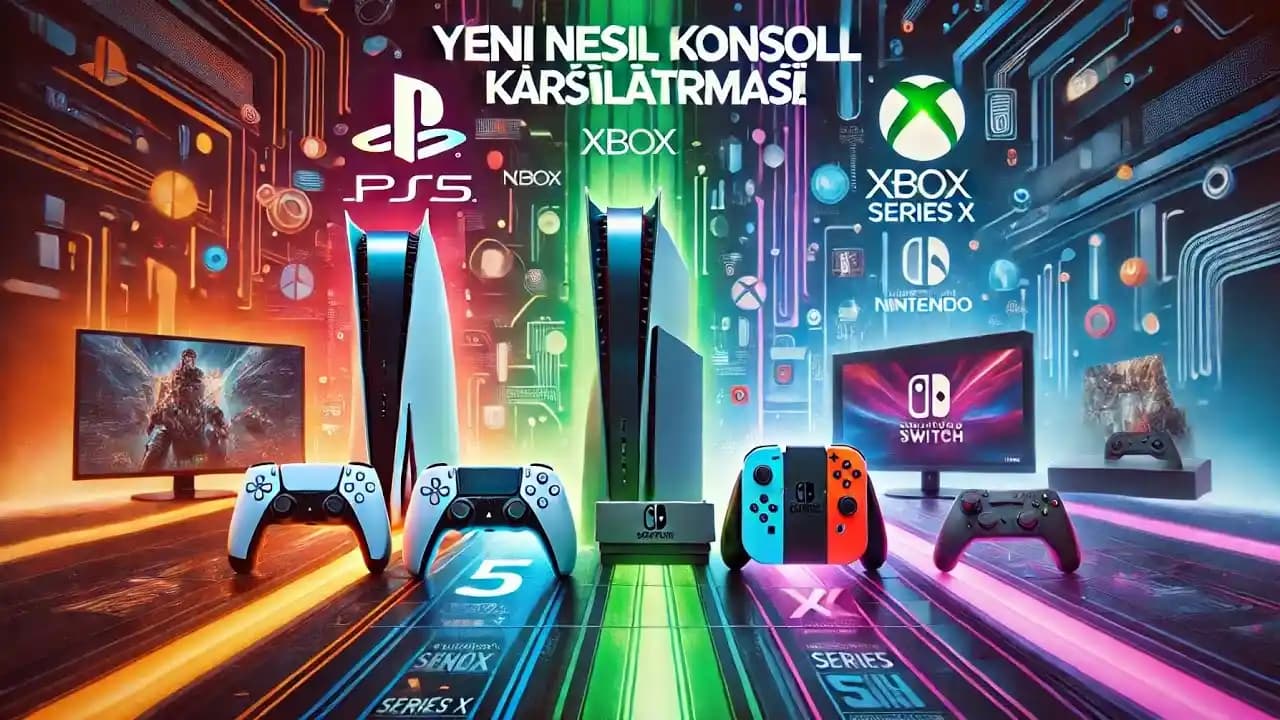 2025'in En İyi Oyun Konsolları: PlayStation 5 Pro, Xbox Series X ve Nintendo Switch Karşılaştırması