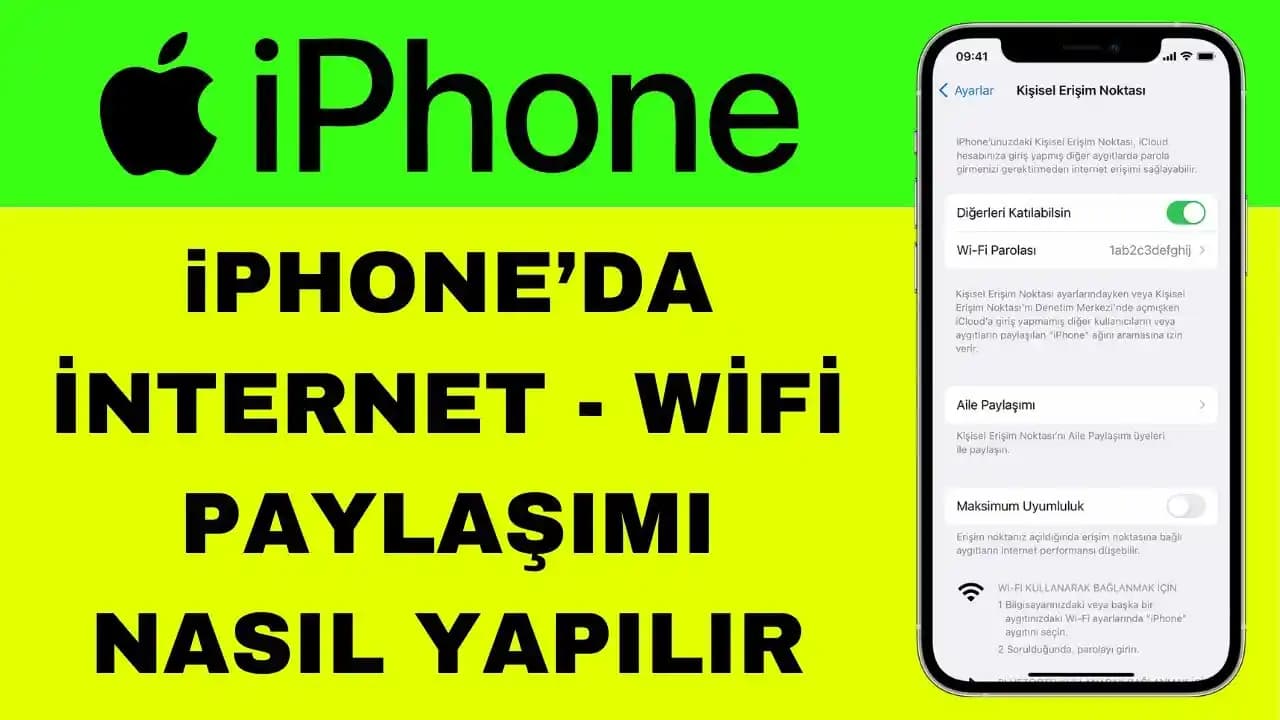 iPhone ile WiFi Paylaşma: Kişisel Erişim Noktası Özelliği ve Güvenlik Rehberi