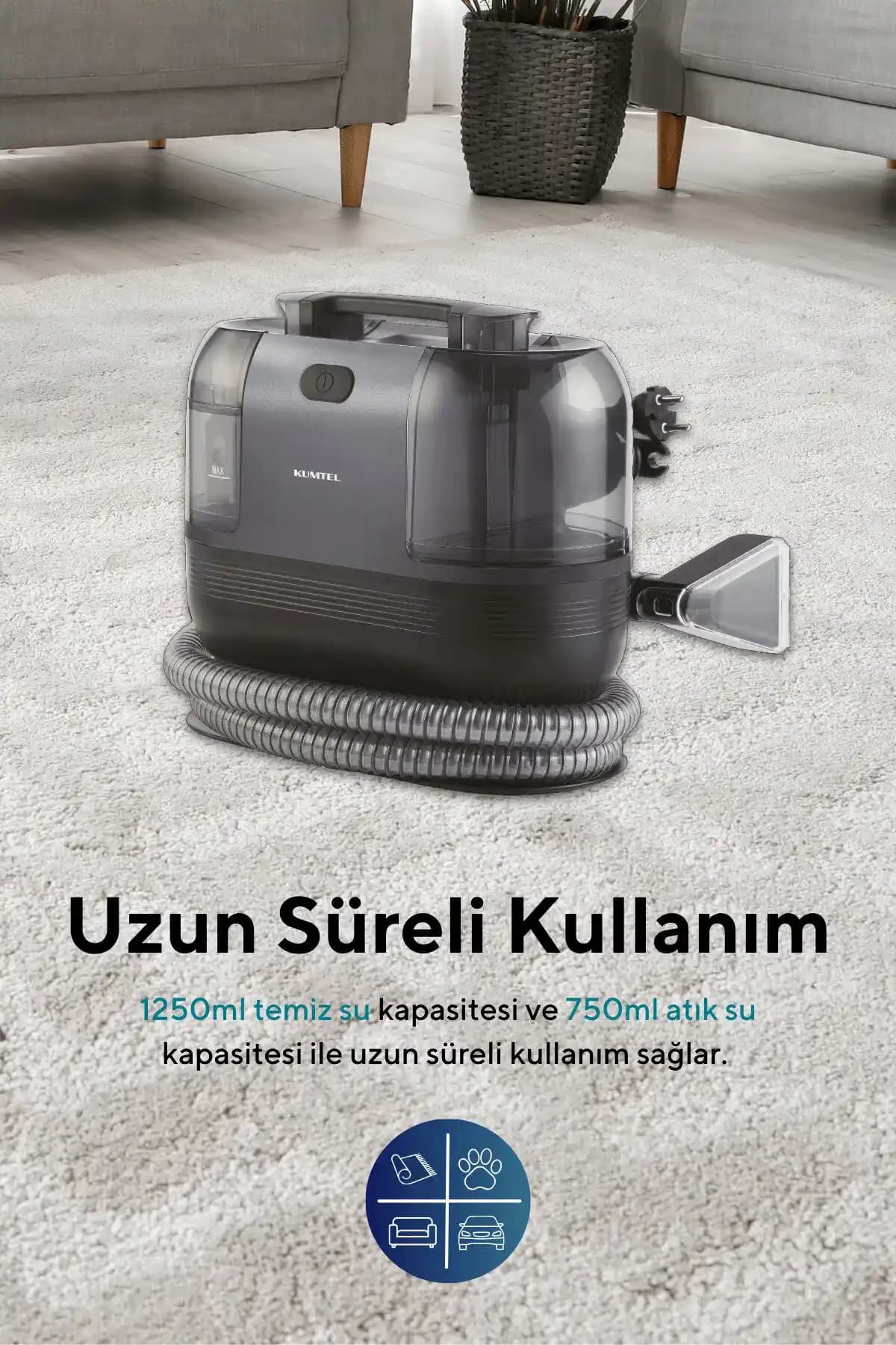 Kumtel HCC-01 Halı Koltuk Yıkama Makinesi: Performans ve Kullanıcı Yorumları İncelemesi