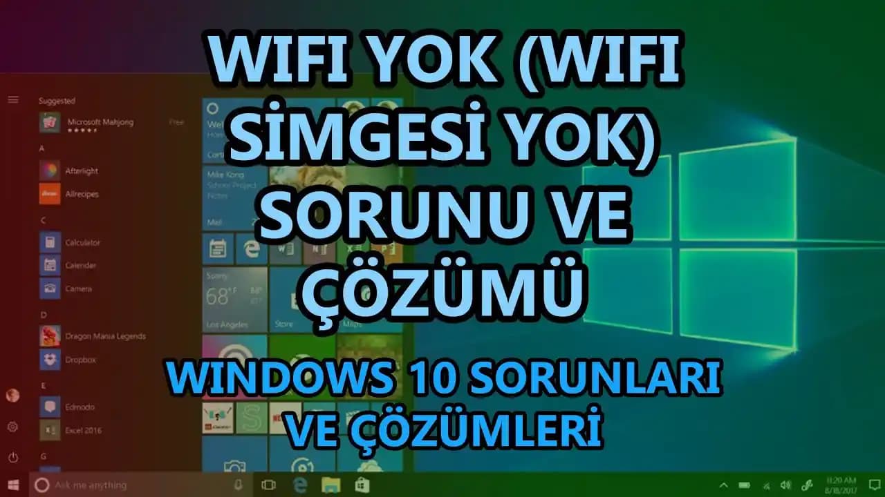 Laptop WiFi Yok Sorunu: Nedenleri ve 10 Etkili Çözüm Yöntemiyle Çözüm
