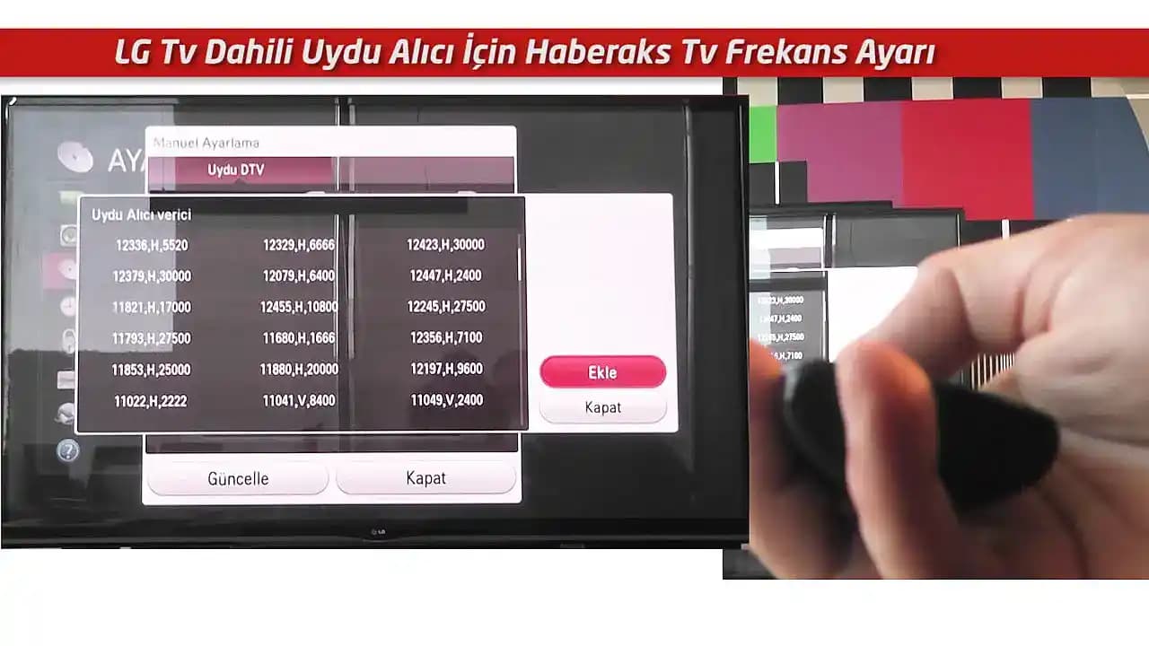 LG Frekans Ayarlama: Televizyon Kanal ve Sinyal Kalitesi İçin Detaylı Rehber
