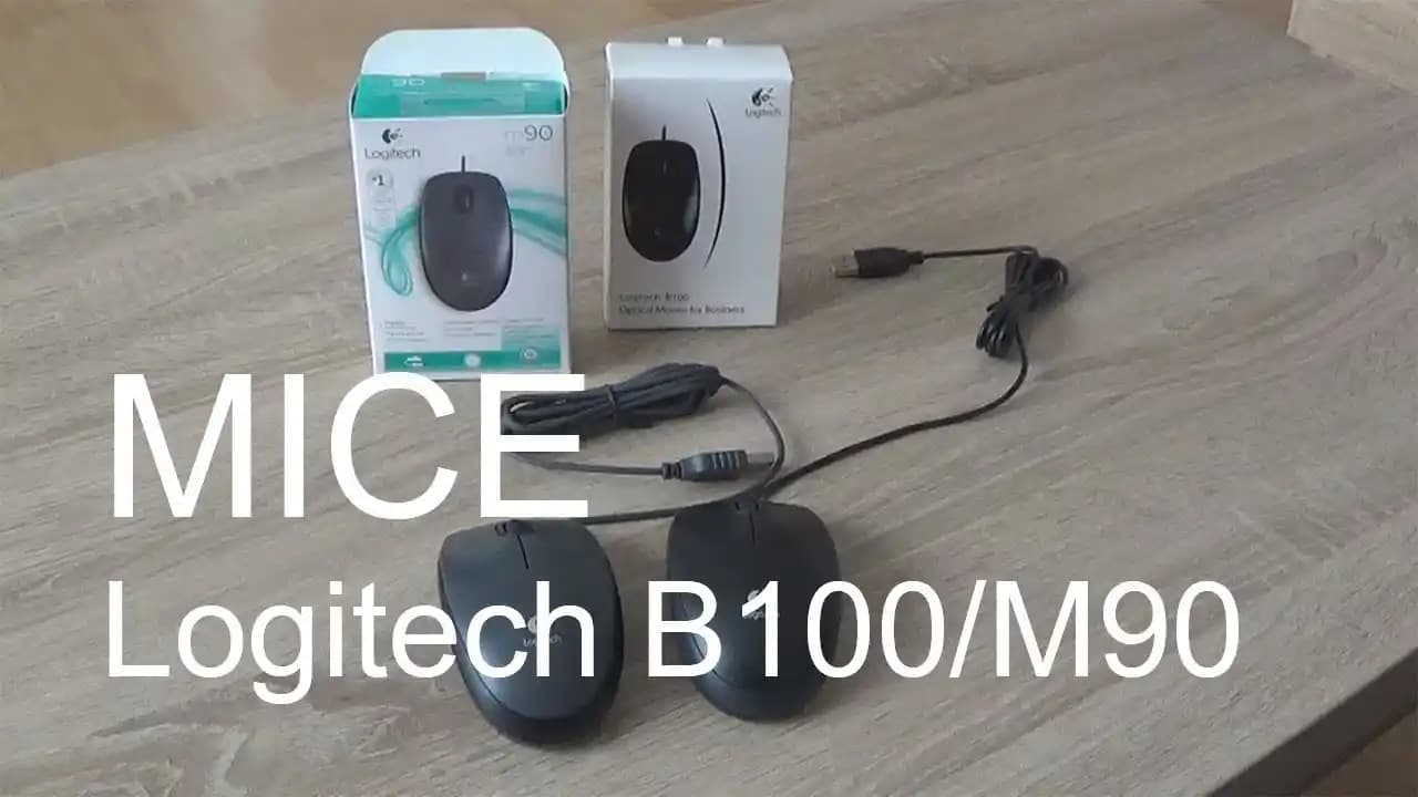 Logitech B100 ve M90 Mouse Modelleri: Ergonomi ve Performans Karşılaştırması