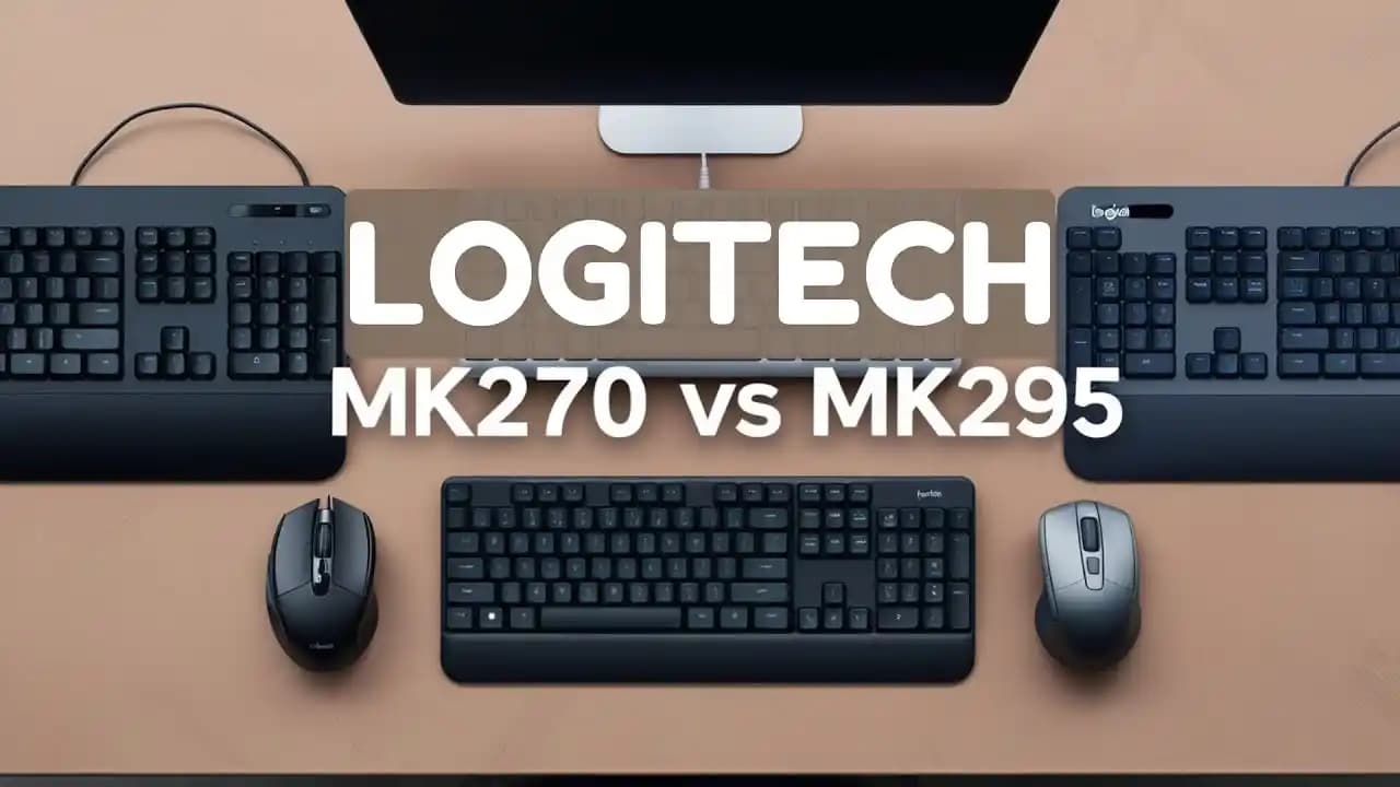 Logitech MK270 ve MK295 Kablosuz Klavye Fare Seti Karşılaştırması ve Seçim Rehberi