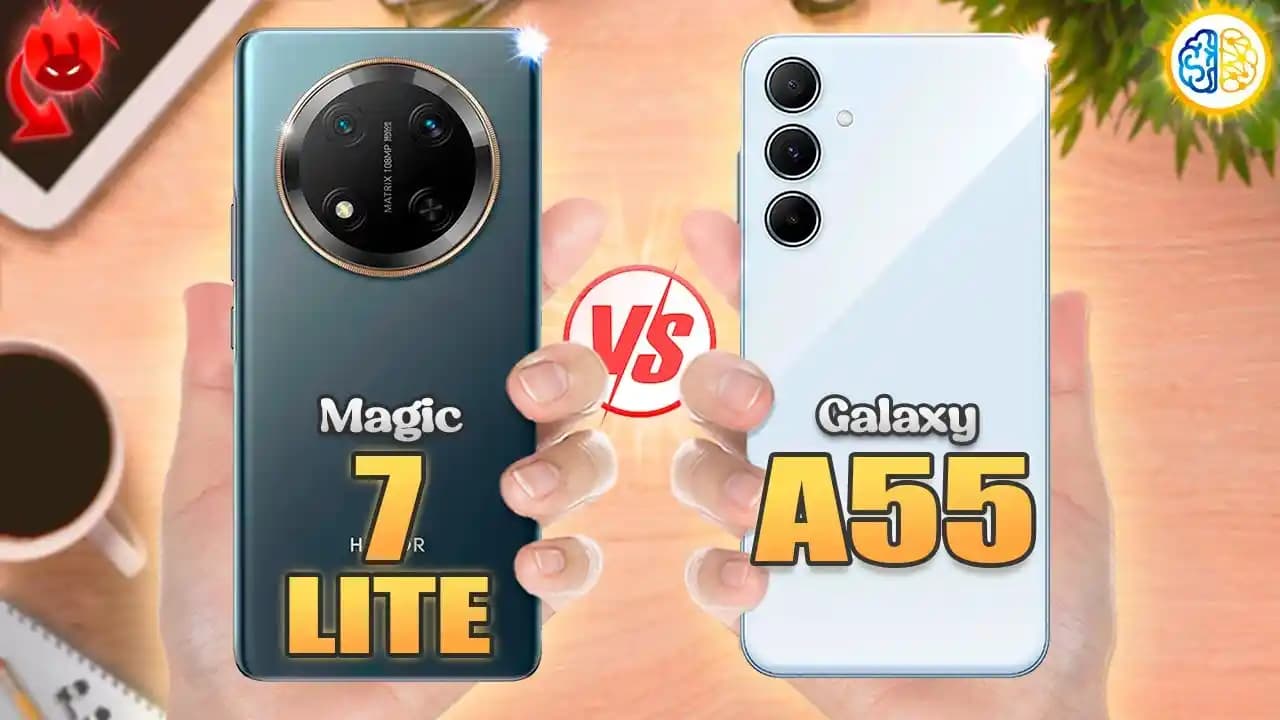 Magic 7 Lite ve A55 Akıllı Telefon Modellerinin Kapsamlı Özellik Karşılaştırması