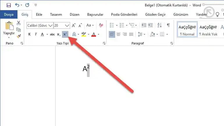 Microsoft Word'de Metre Kare (m²) Sembolü Yazma Yöntemleri ve Pratik Rehber