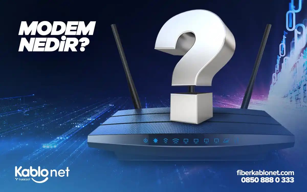 Modem Nedir ve Ne İşe Yarar? İnternet Erişiminde Temel Teknoloji Özellikleri