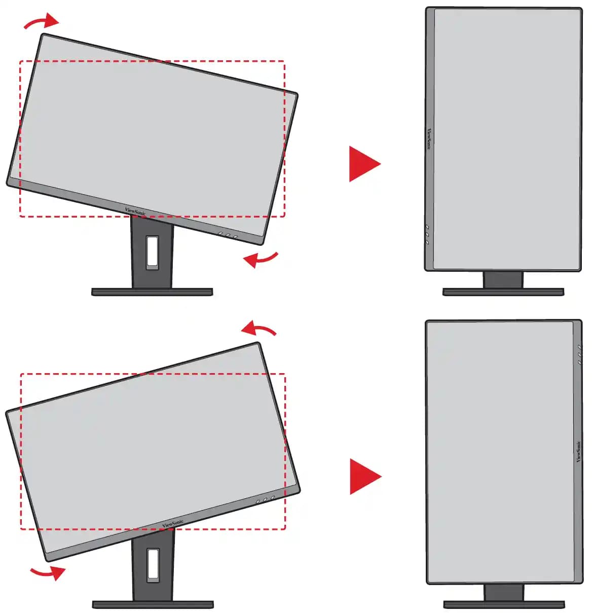 Monitörde Pivot Modu Nedir? Teknik Detaylar ve Kullanım Avantajları