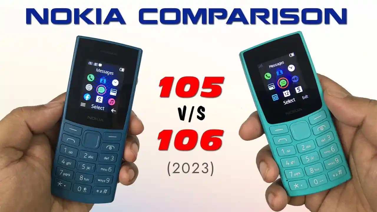 Nokia 105 ve Nokia 106 Karşılaştırması: Dayanıklılık ve Temel Telefon Özellikleri