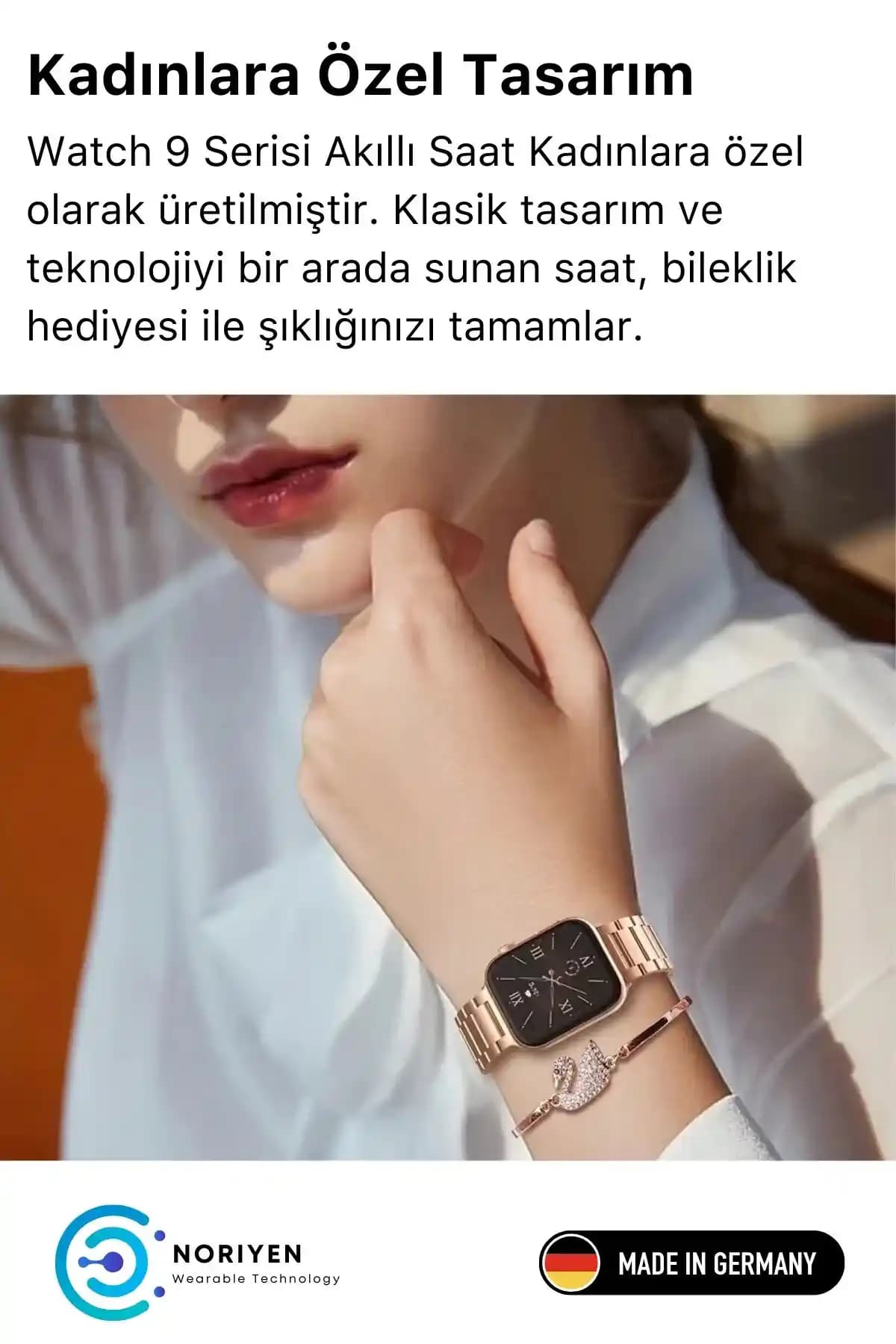 Noriyen Akıllı Saat: Sağlık ve Teknolojiyi Bileğinizde Buluşturan Yenilikçi Tasarım
