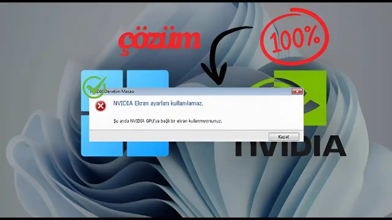 Nvidia Ekran Ayarları Kullanılamaz Hatası: Nedenleri ve Etkili Çözüm Yöntemleri