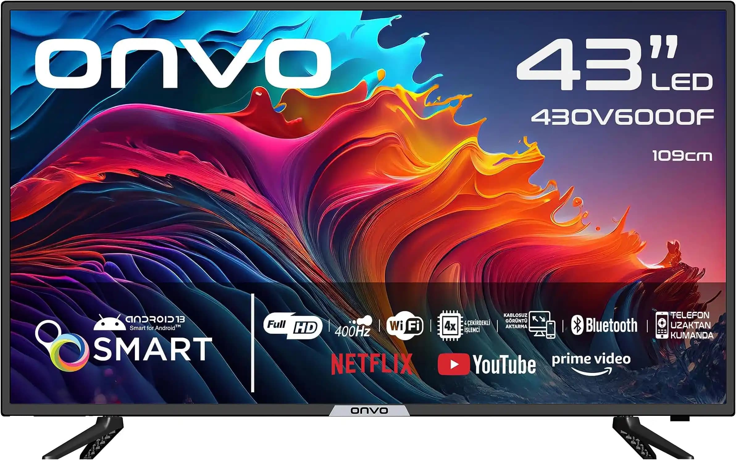 Onvo 43 İnç Smart TV: Uygun Fiyatlı, Akıllı ve Yüksek Performanslı Ev Televizyonu