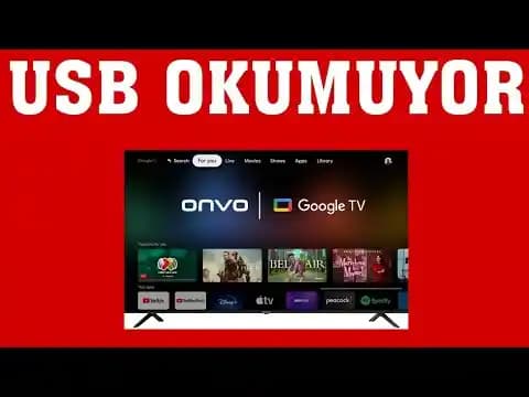 Onvo TV USB Girişi Nerede? Konumu, Kullanımı ve Sorun Giderme Rehberi