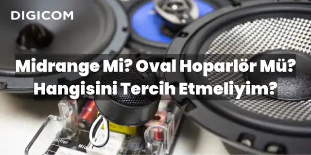 Oval ve Yuvarlak Hoparlörlerin Ses Kalitesi ve Tasarım Açısından Karşılaştırması