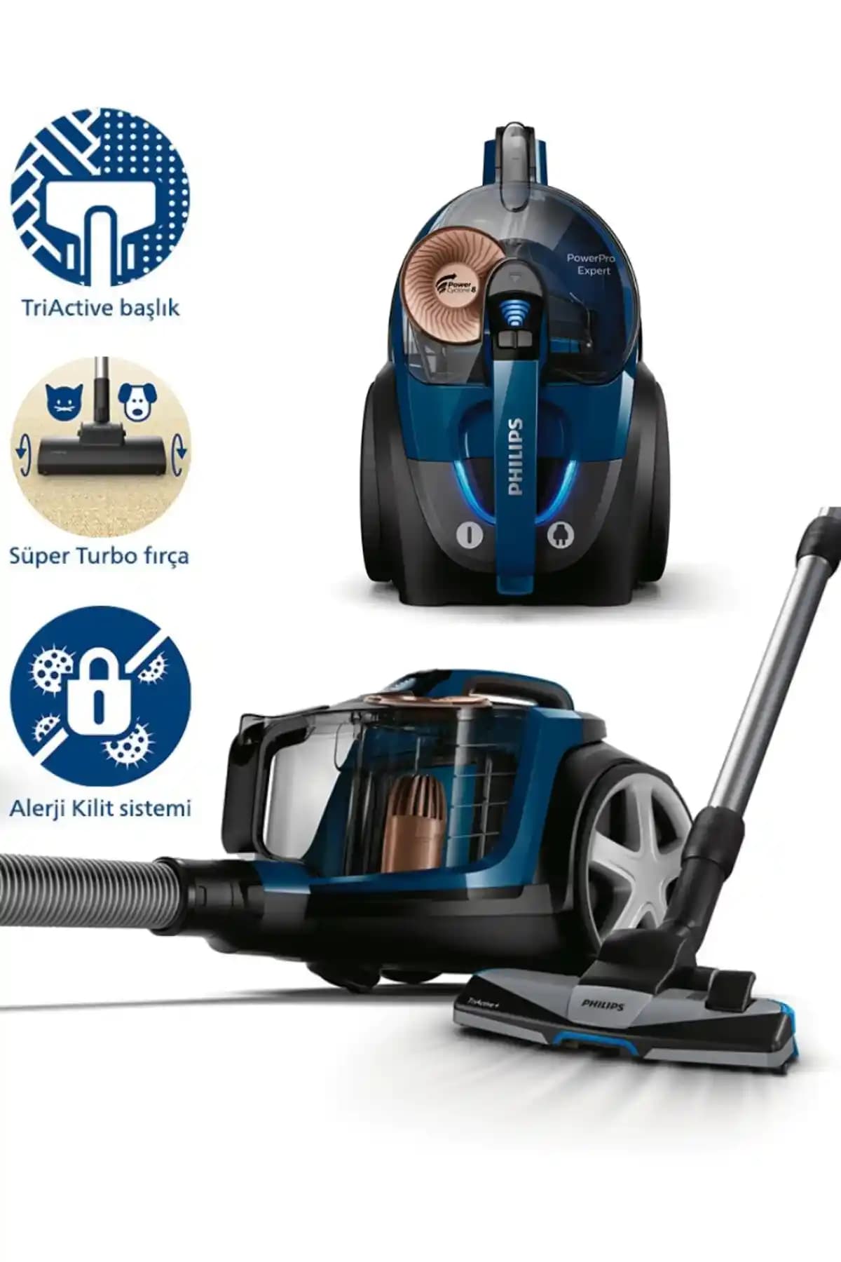 Philips PowerPro Max Süpürge: Güçlü Motor ve Yenilikçi Teknolojilerle Etkili Temizlik