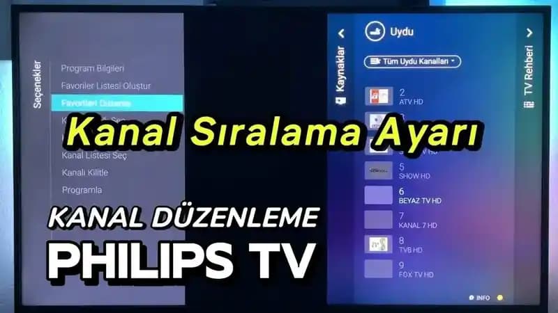 Philips TV Ana Ekran Düzenleme: Kişiselleştirilmiş Televizyon Deneyimi İçin Rehber