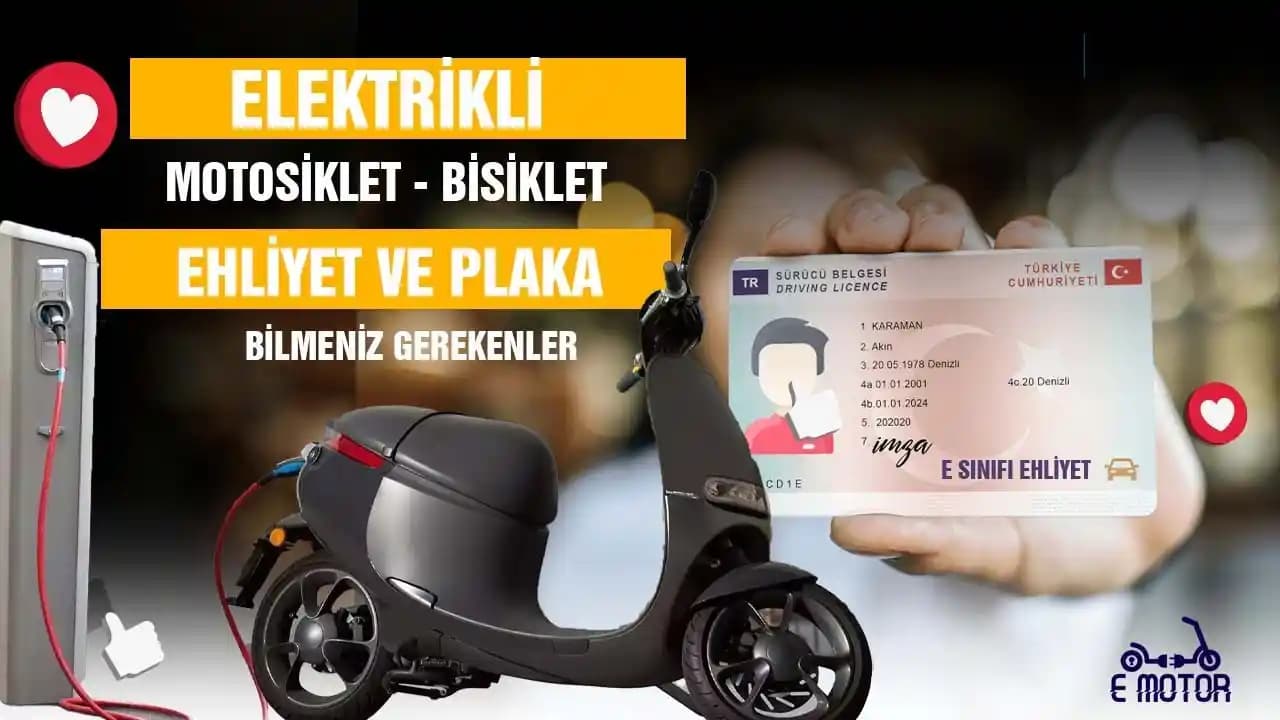 Plaka İstemeyen Elektrikli Motorlar: Türkiye'de Yasal Durum ve Teknolojik Avantajlar