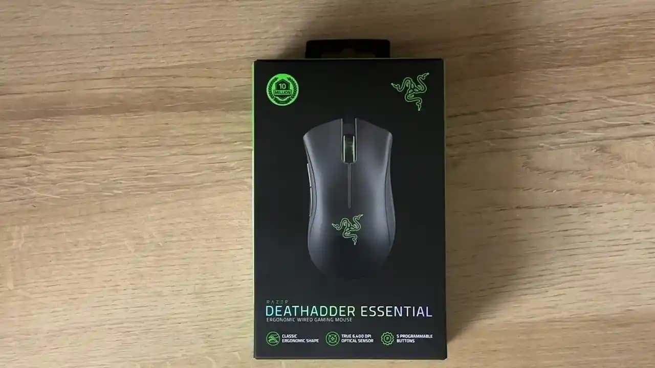 Razer DeathAdder Essential İncelemesi: Uygun Fiyatlı Ergonomik ve Yüksek Performanslı Oyuncu Faresi