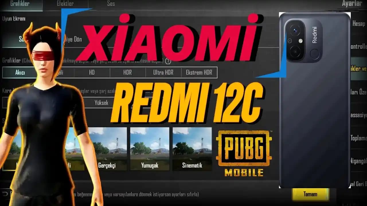 Redmi 12C ile PUBG Mobile Performans Analizi: FPS ve Oyun Deneyimi İncelemesi