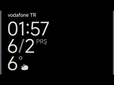 Redmi Telefonlarda Ekran Kapalıyken Saat Gösterme Özelliği ve Ayarları