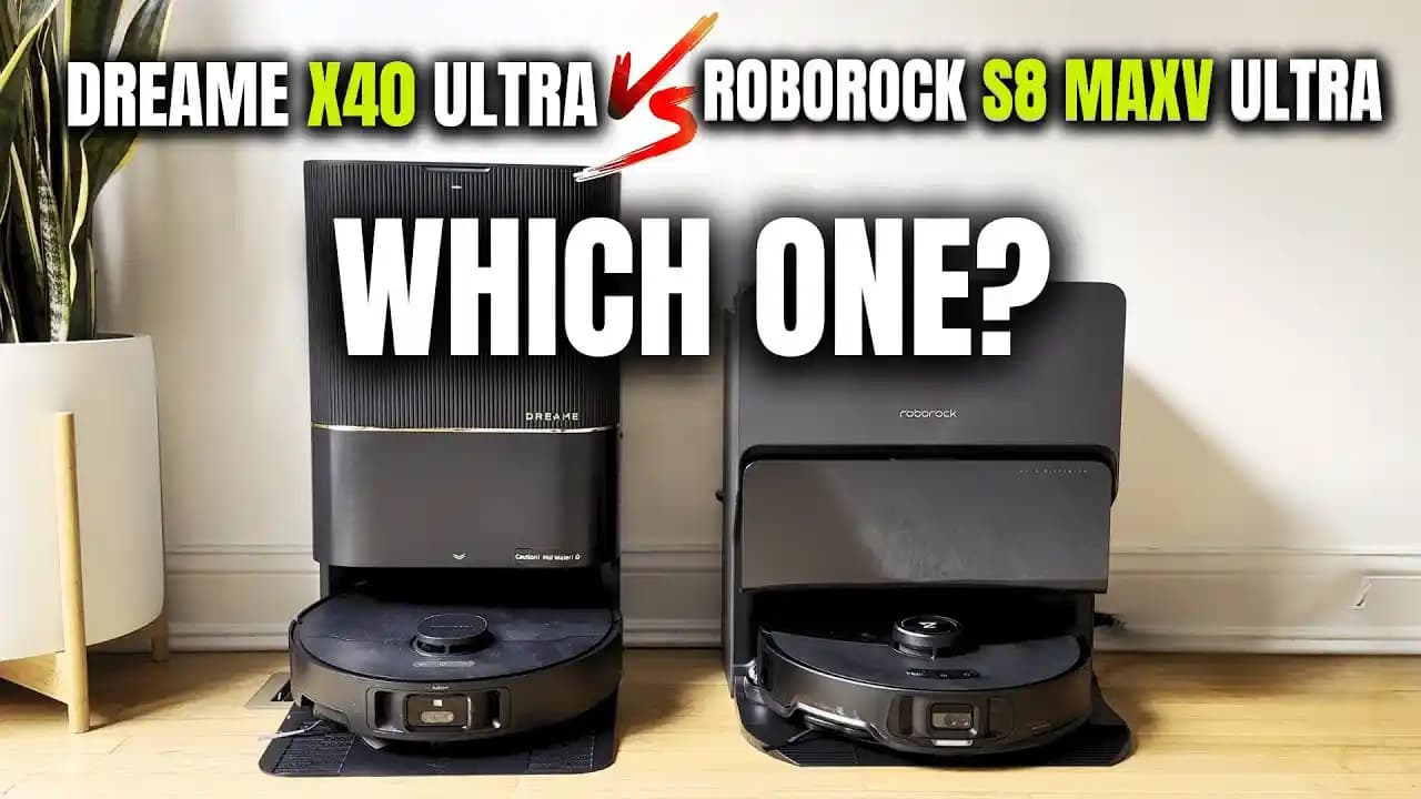 Roborock S8 MaxV Ultra ve Dreame X40 Ultra: Akıllı Robot Süpürge Performans Karşılaştırması