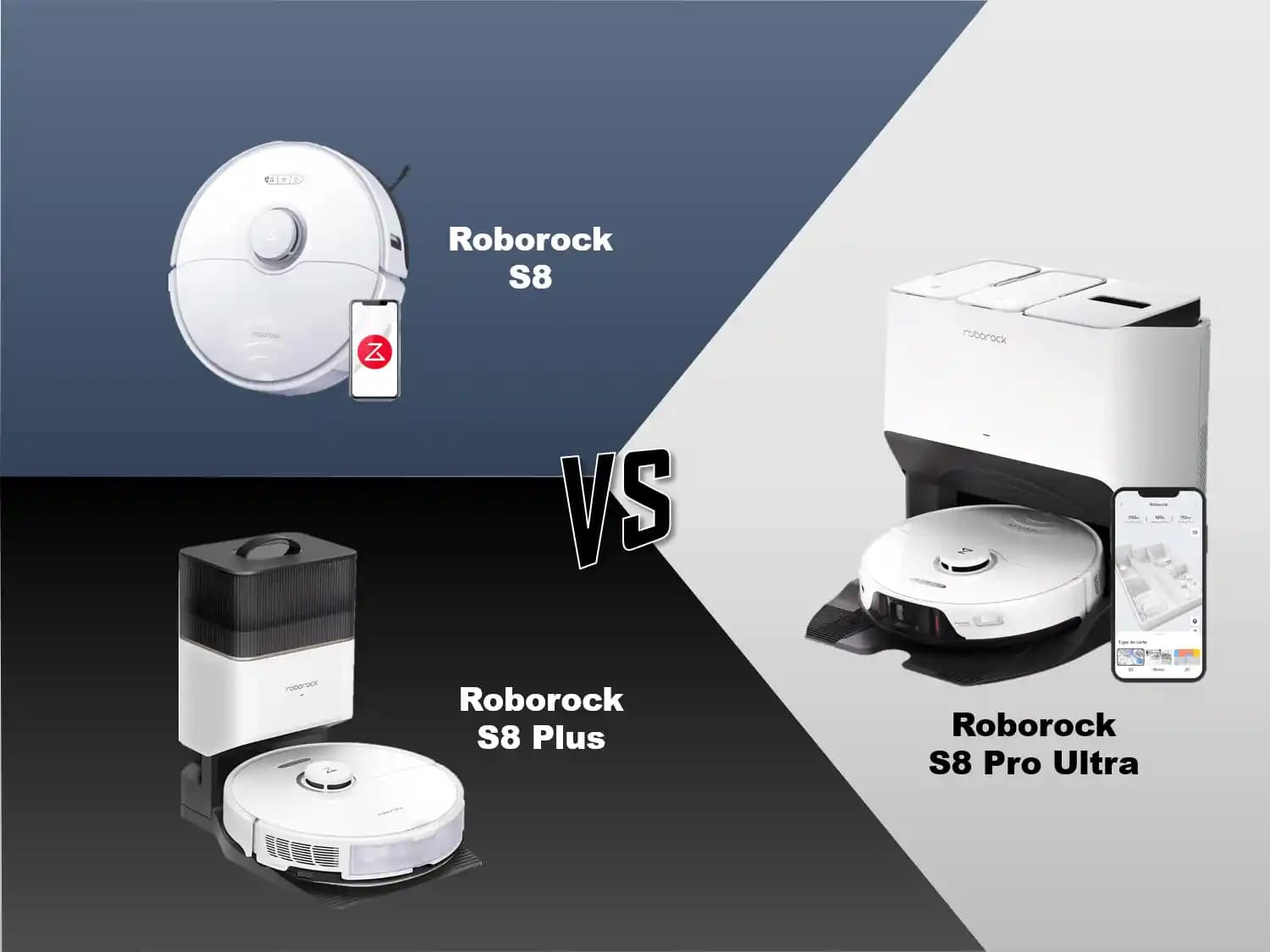 Roborock S8 ve S8 Pro Robot Süpürgeler: Performans, Tasarım ve Özellik Karşılaştırması