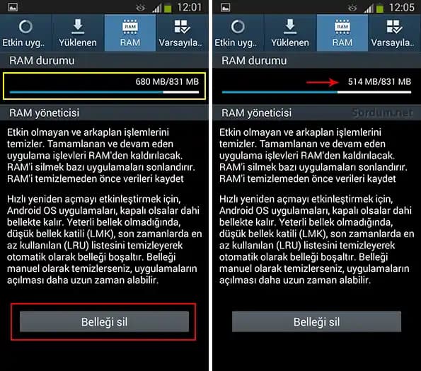Samsung Cihazlarda RAM Bilgisi Öğrenme Yöntemleri ve Performans İpuçları