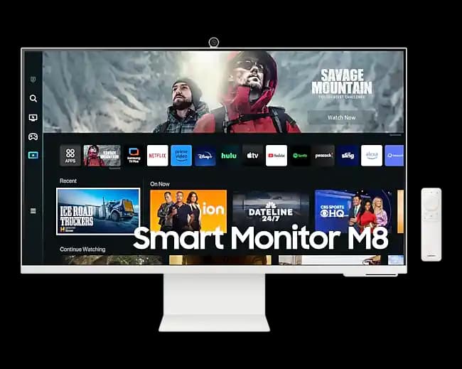 Samsung M8 4K Monitör: Yüksek Çözünürlük ve Çoklu Görev İçin Profesyonel Seçenek
