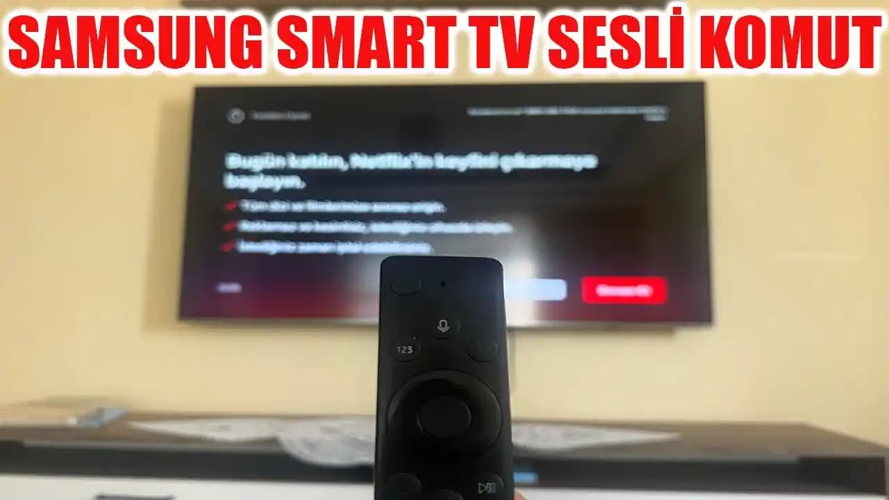 Samsung Smart TV Sesli Komut Özelliği ile Akıllı Televizyon Deneyiminizi Geliştirin