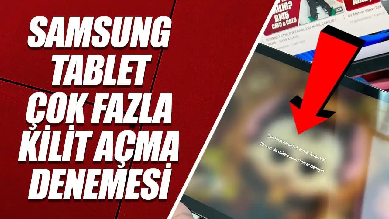 Samsung Tablet Şifremi Unuttum: Şifre Sıfırlama Yöntemleri ve Güvenlik Rehberi