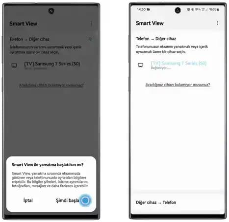 Samsung Telefondan Televizyona Ekran Yansıtma Yöntemleri ve Kullanım Rehberi