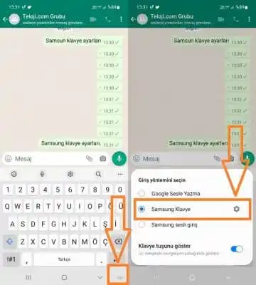 Samsung WhatsApp Klavye Ayarları: Mesajlaşma Deneyimini Kişiselleştirme ve Optimize Etme Rehberi