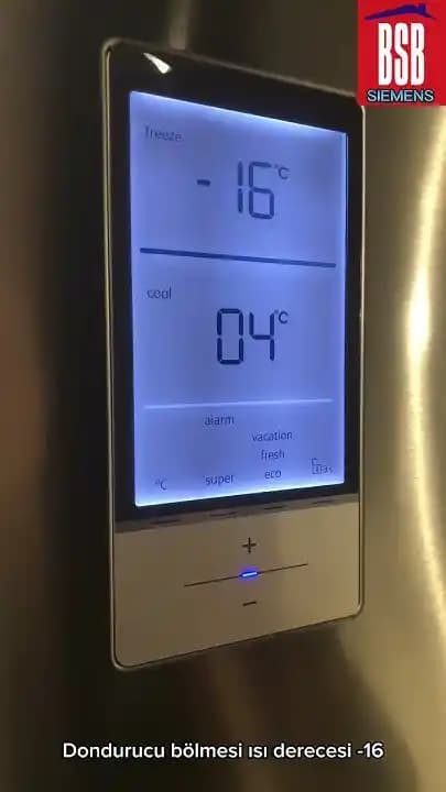 Siemens Buzdolabı Derece Ayarı Nasıl Yapılır? Detaylı ve Pratik Rehber