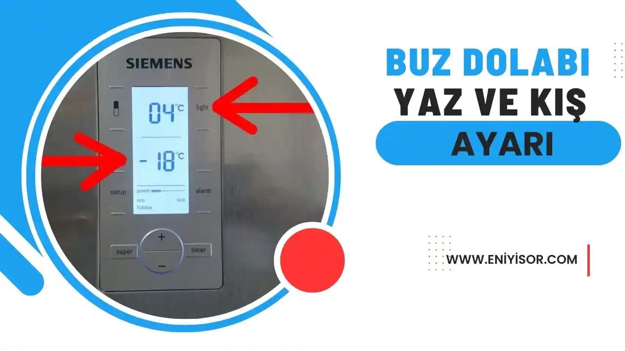 Siemens Buzdolabı İçin İdeal Sıcaklık Ayarları ve Enerji Tasarrufu Yöntemleri