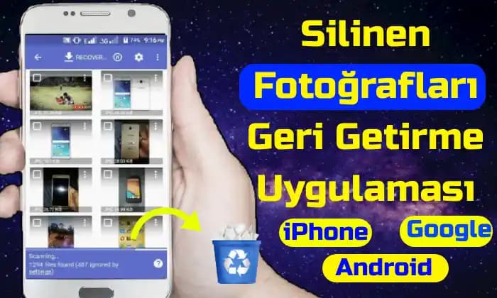 Silinen Fotoğrafları Geri Getirme Yöntemleri: Telefon, Bilgisayar ve Tablet İçin Kapsamlı Rehber