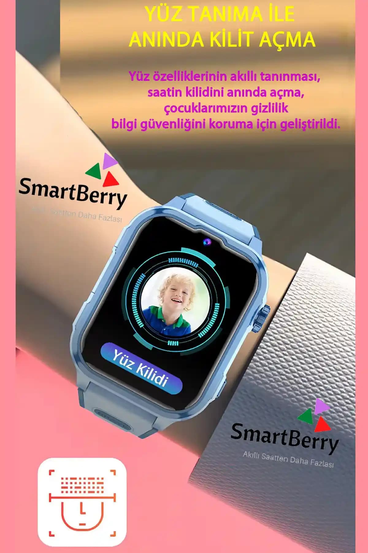 SmartBerry Z50 Akıllı Çocuk Saati: Güvenlik, Eğitim ve İletişimde Yeni Nesil Teknoloji