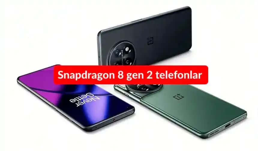 Snapdragon 8 Gen 2 İşlemcili 2024'ün En Güçlü Akıllı Telefon Modelleri ve Özellikleri