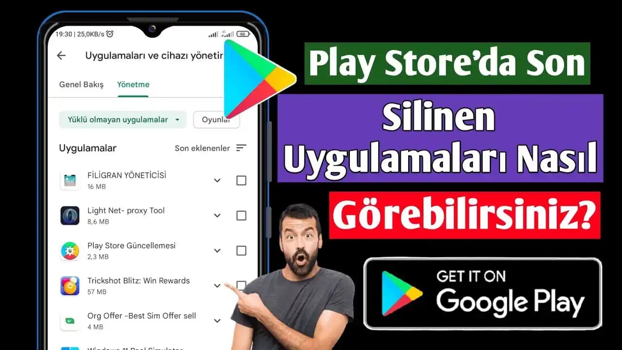 Son Girilen Uygulamaları Görme: Android, iOS, Windows ve macOS İçin Kapsamlı Rehber