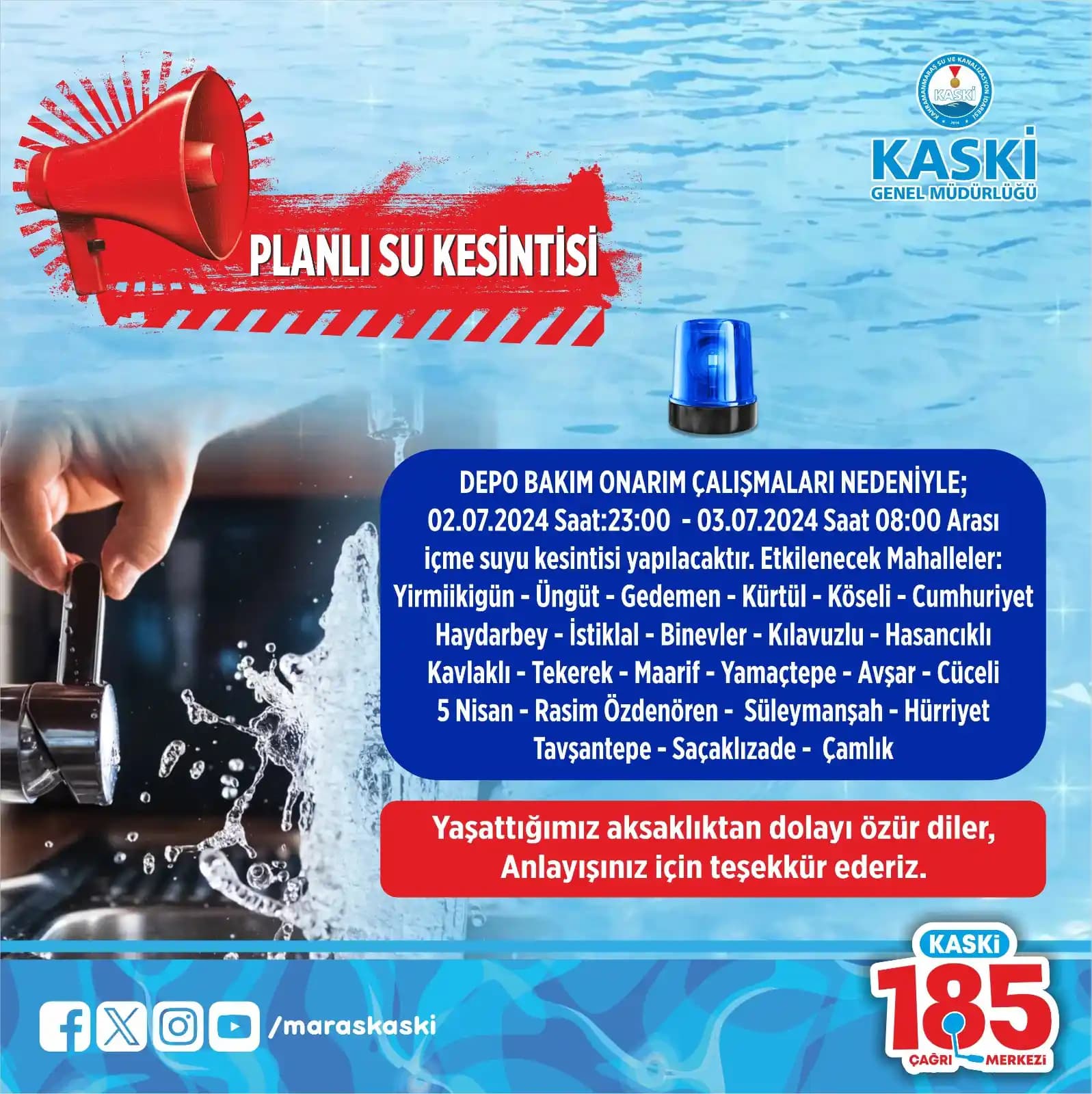 Su Kesintisi Bildirimi: Teknolojinin Rolü ve Etkili Bildirim Yöntemleri