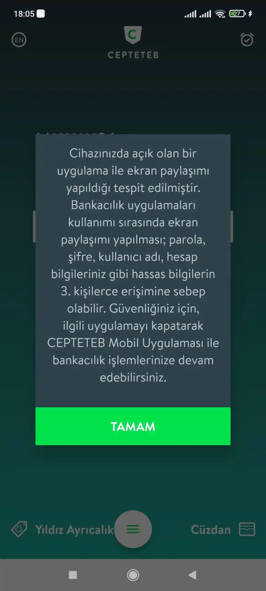 TEB Uygulamasında Ekran Paylaşımı Uyarısı: Nedenleri ve Çözüm Yolları