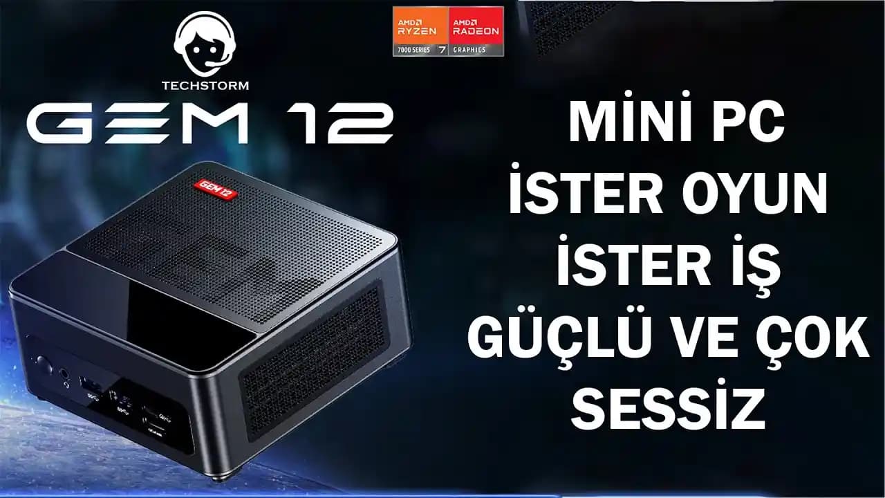 Techstorm GEM12: Orta Segmentte Güçlü Performans ve Şık Tasarım Özellikleri