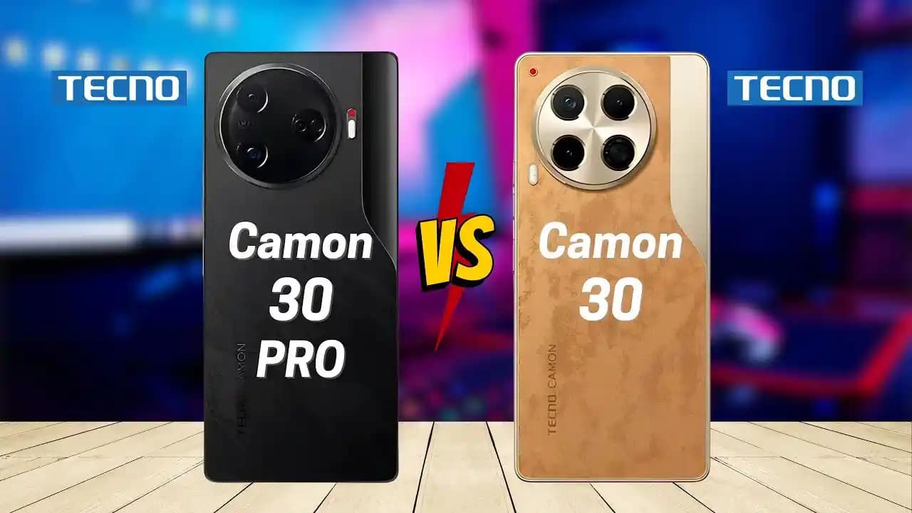 Tecno Camon 30 ve Camon 30 Pro: Tasarım, Performans ve Kamera Karşılaştırması