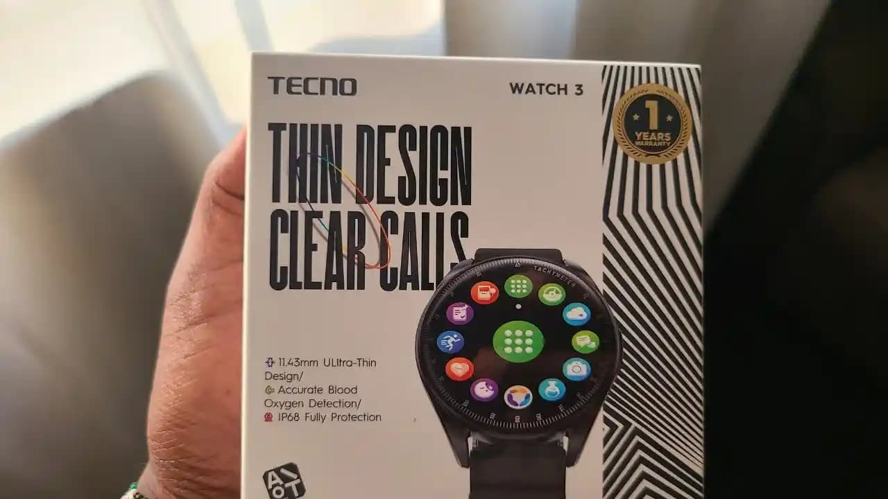 Tecno Watch 3 Akıllı Saat: Şık Tasarım ve Gelişmiş Sağlık Takip Özellikleri