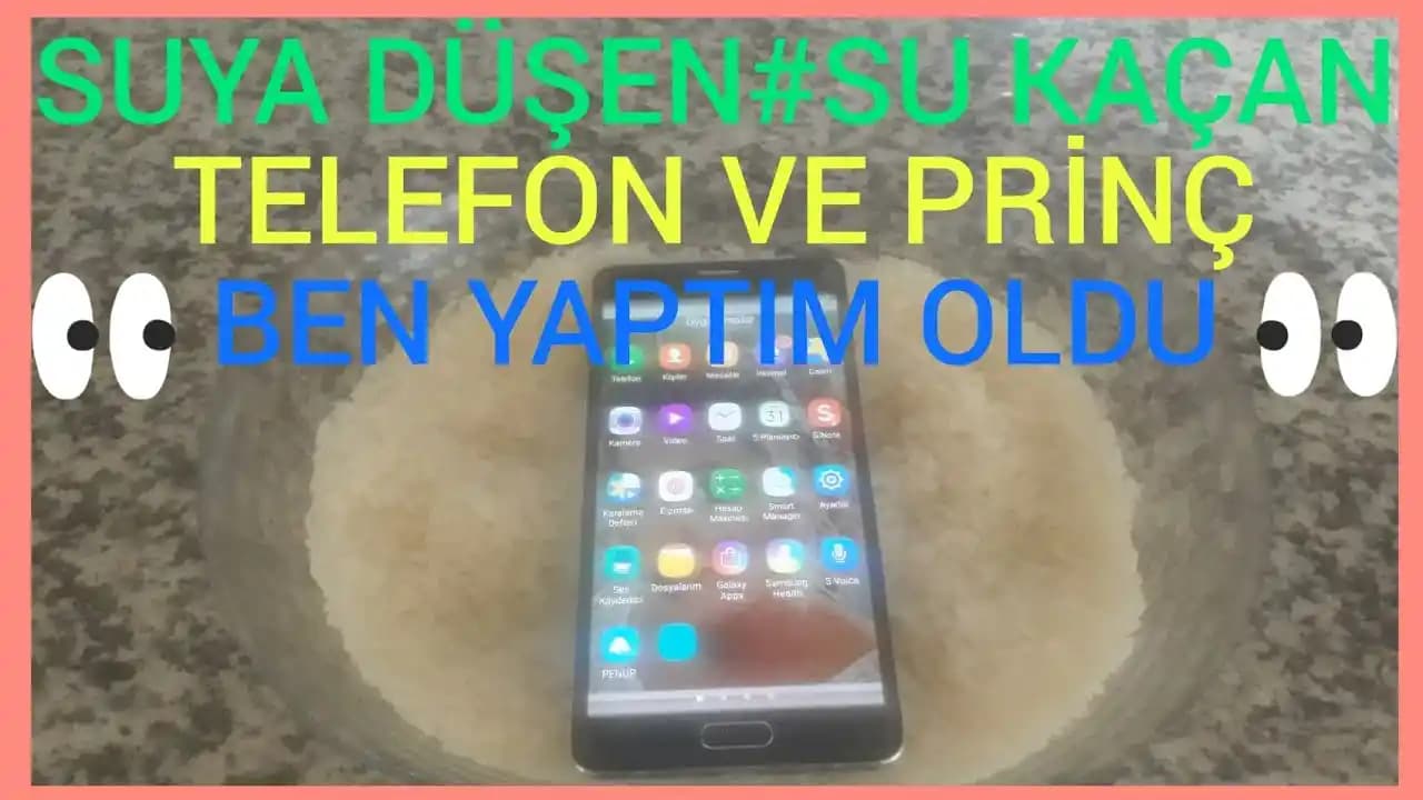 Telefona Su Kaçarsa Ne Yapılmalı? Su Hasarından Korunma ve Müdahale Yöntemleri