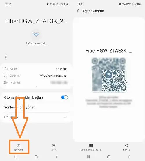 Telefondan Kayıtlı Wi-Fi Şifresi Öğrenme Yöntemleri QR Kodsuz ve Güvenli Çözümler
