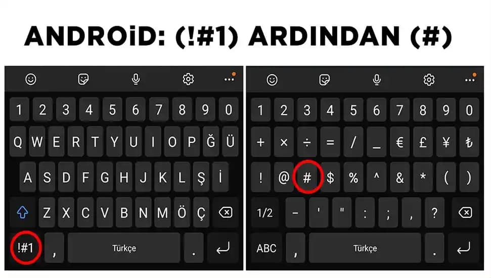 Telefonlarda ♡ İşareti Nasıl Yapılır? iOS ve Android İçin Pratik Rehber
