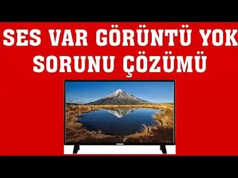 Telefunken TV Ses Var Görüntü Yok Sorunu: Nedenleri ve Etkili Çözüm Yöntemleri