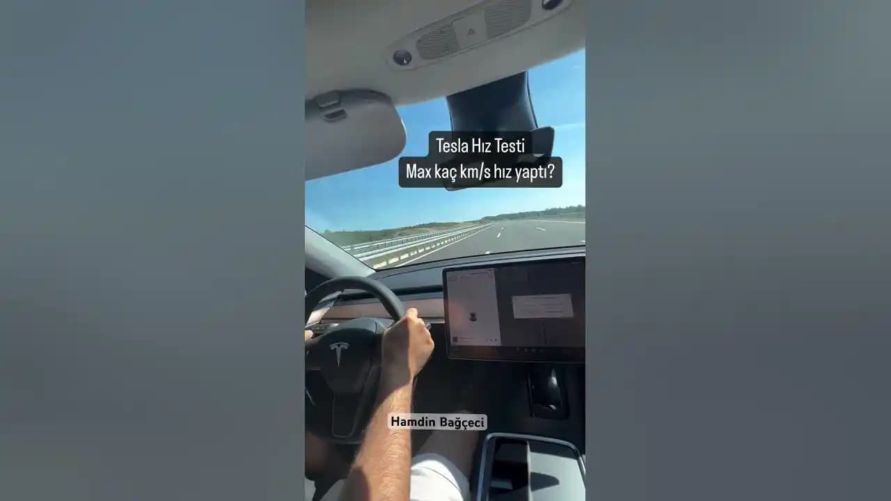 Tesla Elektrikli Araçlarının Maksimum Hız ve Performans Özellikleri