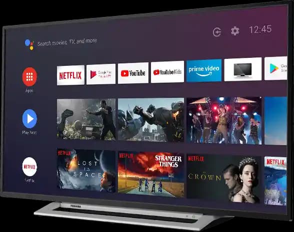 Toshiba 43UA3A63DT Akıllı Televizyon: 4K HDR, Android TV ve Modern Tasarım